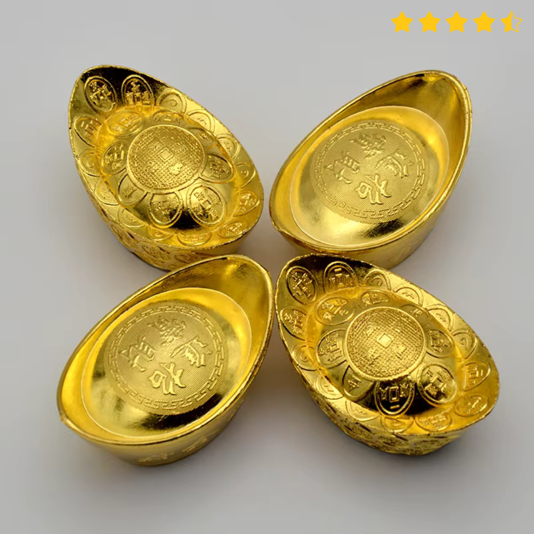 Feng Shui Auspicious Lucky Money Gold 2